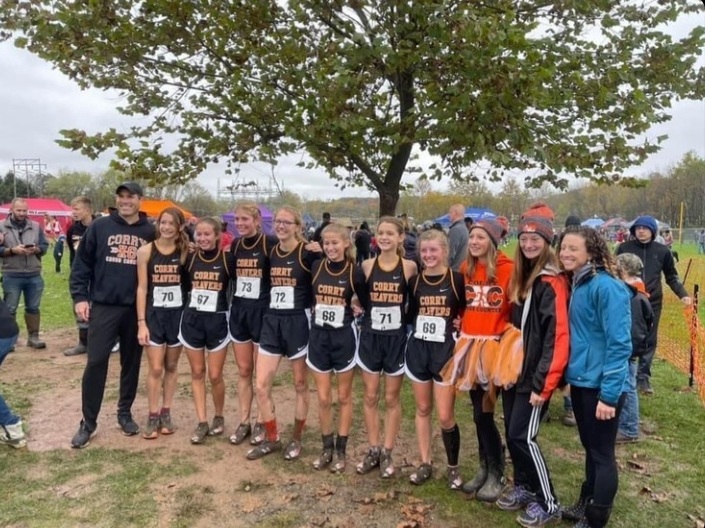 Corry girls cross country team heads to states