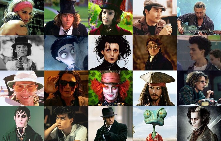Top ten Johnny Depp movies