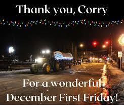 December First Friday in Corry