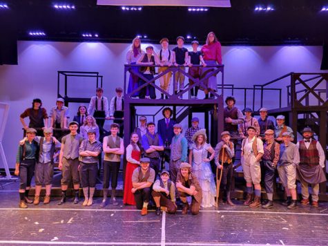 Newsies strikes the stage at Maple Grove High School