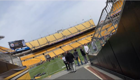 View from the Steelers Tunnel