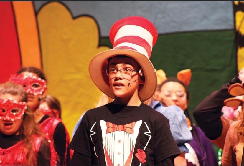 The Cat In The Hat, portrayed by Ethan Bailey