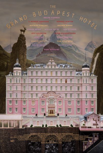 The pink walls of the Grand Budapest treat viewers to something brilliant