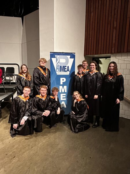 Corry students impress at PMEA districts 2024