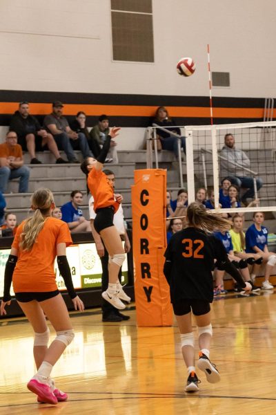 Corry Middle School Volleyball gains another win