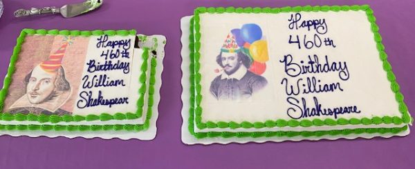 English classes celebrate Shakespeares birthday
