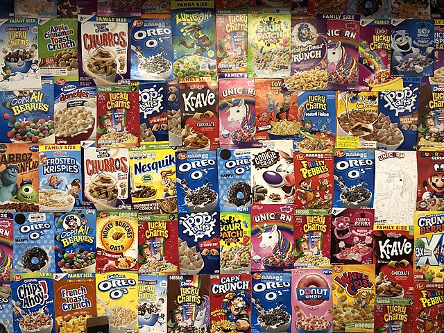 My top 10 cereals