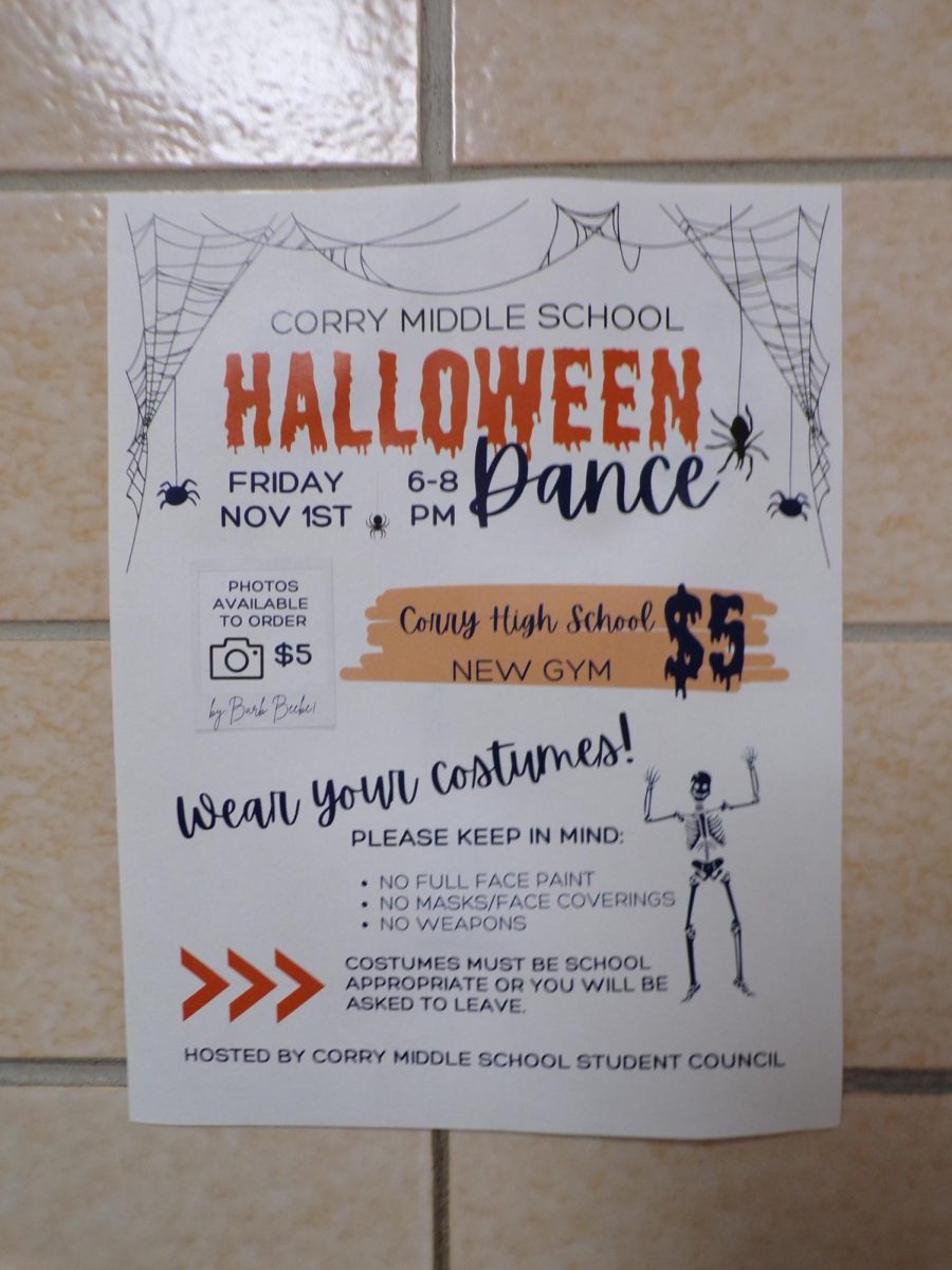 Student council hosts first middle school Halloween dance