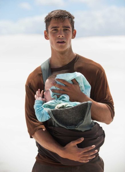 Jonas, played by Brenton Thwaites, is assigned to learn the painful history of humanity in Lowis Lowry's The Giver.