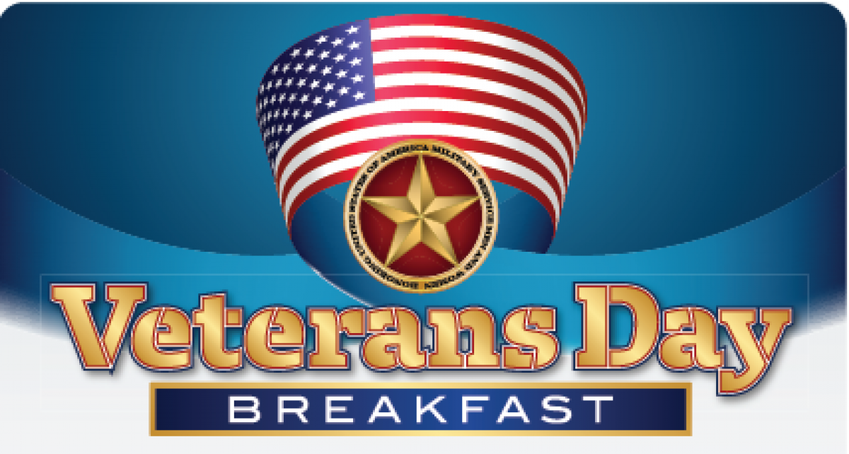 Annual Veterans Day Breakfast here again