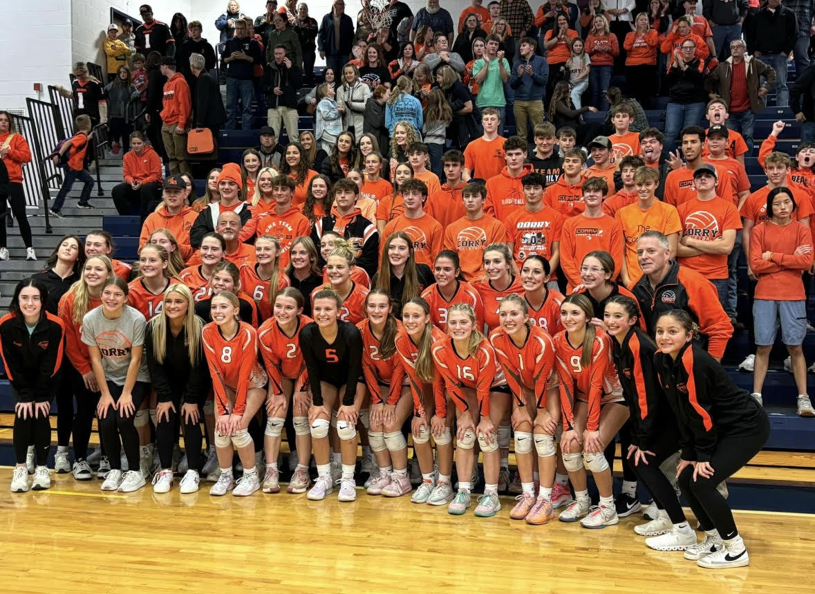 Corry Volleyball continues into State Finals