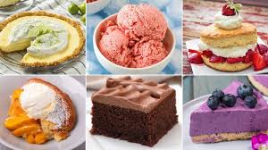 Top 10 desserts