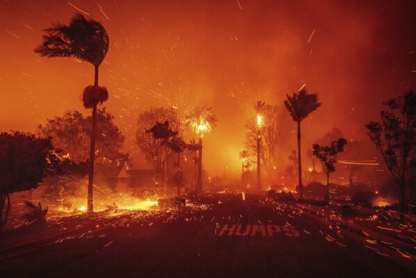 Wildfires continue in California