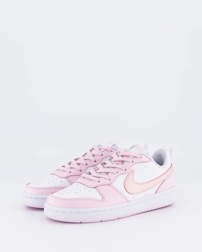 2. Nike Court Borough Low 2 SE White Pink Foam (GS)