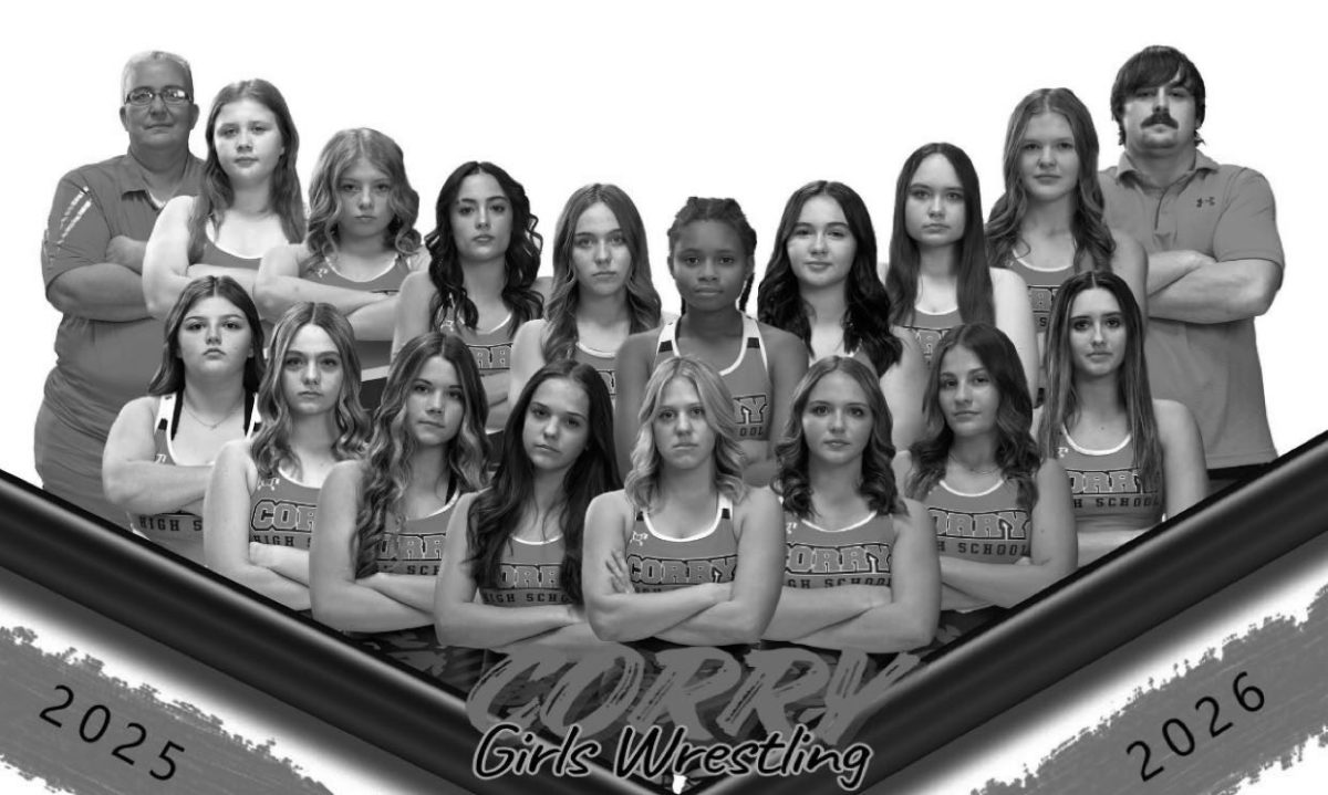 Corry girls wrestling victorious in first match