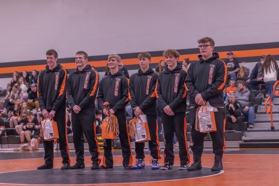 Ayden Beckerink, Cooper Hodak,  Braxton Hayes, Steven Willis, Marcus Meredith, and Owen Nickerson.
