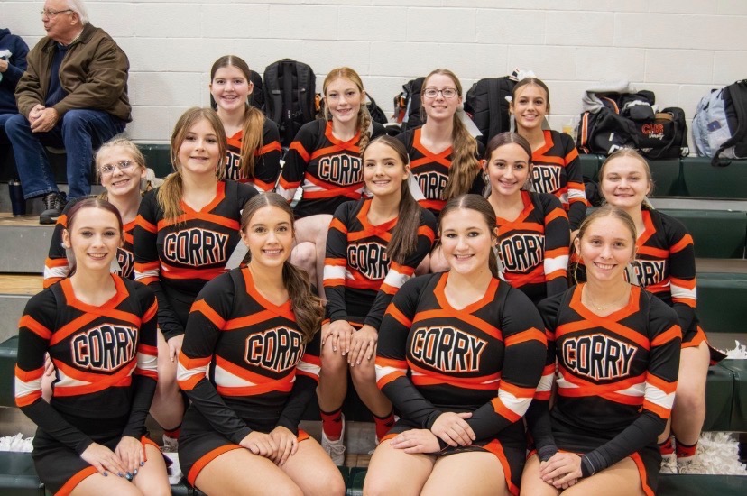 Varsity Basketball Cheer Team 