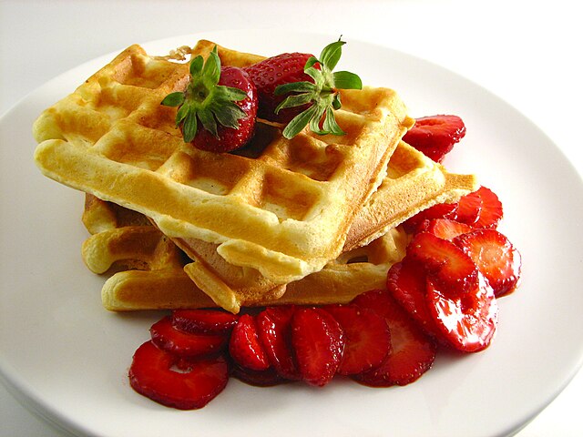 Waffles are better than pancakes