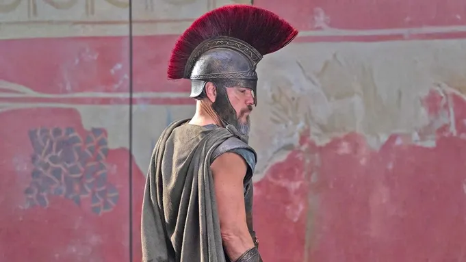 Matt Damon in Christopher Nolan's "The Odyssey," set to release this summer